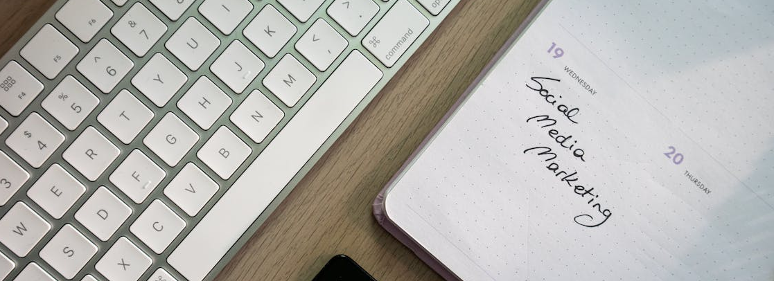 notebook and keyboard